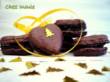 Cœurs de macarons mendiants