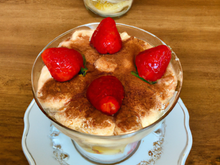 Tiramisu fraise poire