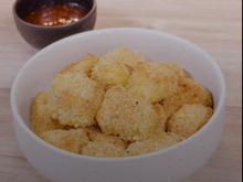 Croquettes d'halloumi au Air Fryer