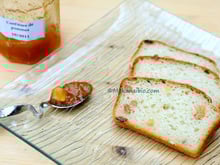 Pain de mie aux raisins et à la cannelle, sans gluten