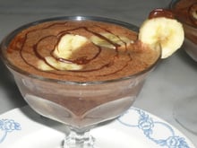 Nuage de lait choco-banane