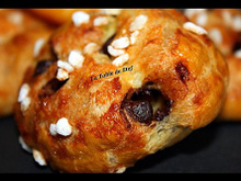 Chouquettes aux pépites de chocolat noir