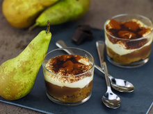 Tiramisu poire chocolat