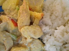 Curry de dinde express