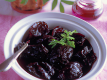 Far Breton, pruneaux au vin rouge