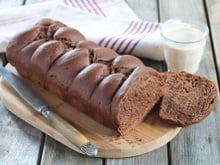Brioche vegan au chocolat