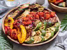 Légumes grillés à la plancha