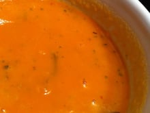 Soupe de citrouille d'Halloween