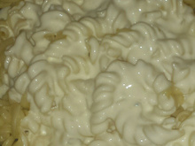 Pâtes au gorgonzola maison