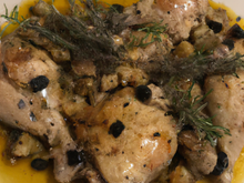 Poulet à la provençale traditionnel