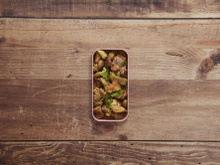 Sauté de porc aux légumes de saison