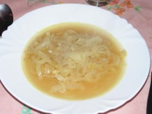 Soupe à l'oignon bon marché