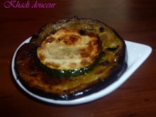 Courgette et aubergine frites