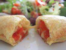 Empanadas au poivron rouge et au comté