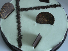 Bavarois menthe-chocolat original