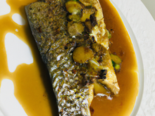 Daurade à la sauce soja