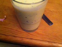Smoothie à la banane et aux kiwis