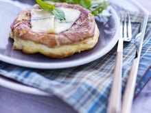 Tatin de Morbier au jambon de Luxeuil