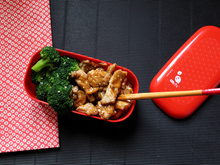 Bento de poulet aux noix de cajou