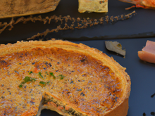Quiche thon saumon sans croute
