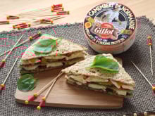 Club Sandwich poivrons et camembert Gillot
