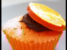 Cupcakes à la mandarine