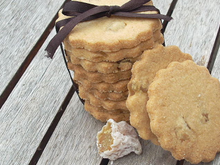 Biscuits sablés au gingembre confit
