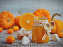 Confiture courge-orange