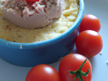 Parmentier de thon et tomate