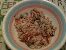 Salade de riz sans maïs