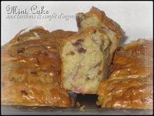 Cake aux lardons et confit d'oignons
