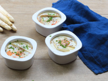 Œuf cocotte aux Asperges des Sables des Landes IGP