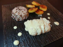 Cabillaud poché aux saveurs antillaises