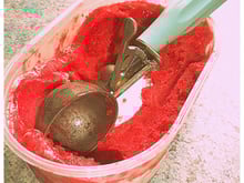 Sorbet framboise citronné
