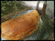 Chausson croustillant au camembert