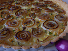 Tarte aux oignons doux des Cévennes