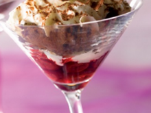 Verrine façon forêt noire