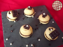 Whoopies vanille & ganache chocolat