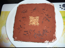 Royal au chocolat caramel