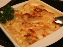 Gratin champenois et gelée Blanche Mam'zel An'gel