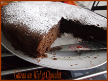 Gâteau au miel et au chocolat