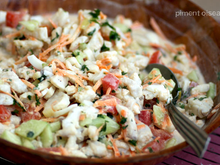 La véritable salade tahitienne