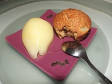 Muffins poire-chocolat