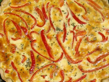 Quiche Poivron-Lardon