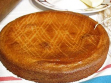 Gâteau basque rapide