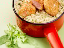 Risotto au ris d'agneau