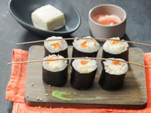 Maki à la truite "sésame-citron vert"