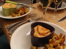 Flan au jambon maison