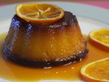 Fondant à l'orange en croûte caramélisée