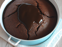 Cake au chocolat noir à la cocotte